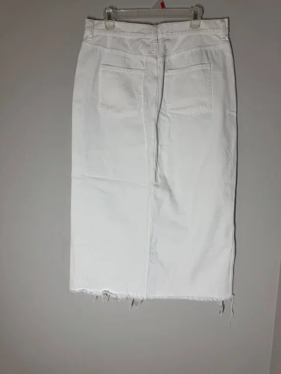 Madewell The Rilee Women's Denim Midi Skirt Sz. 31/12 - Picture 4 of 5